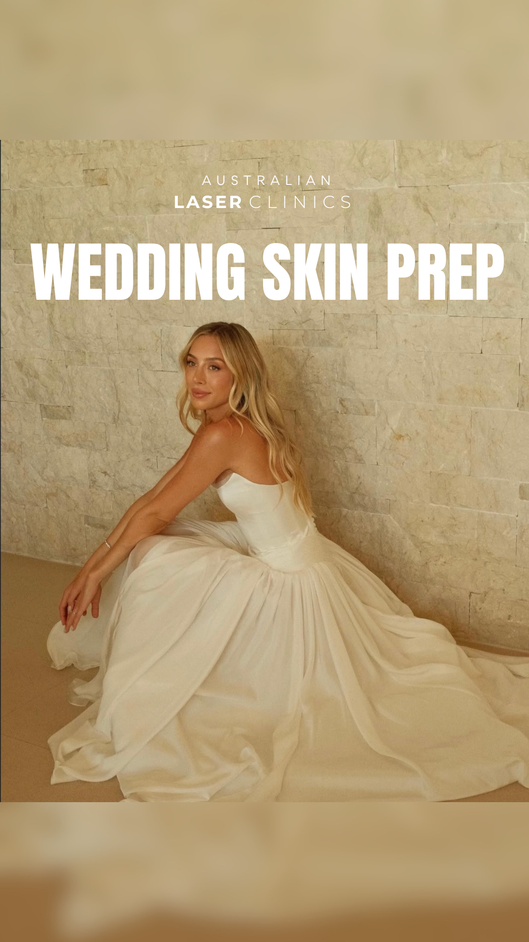 Your wedding day in Dubai is planned. Now let us plan your skin.